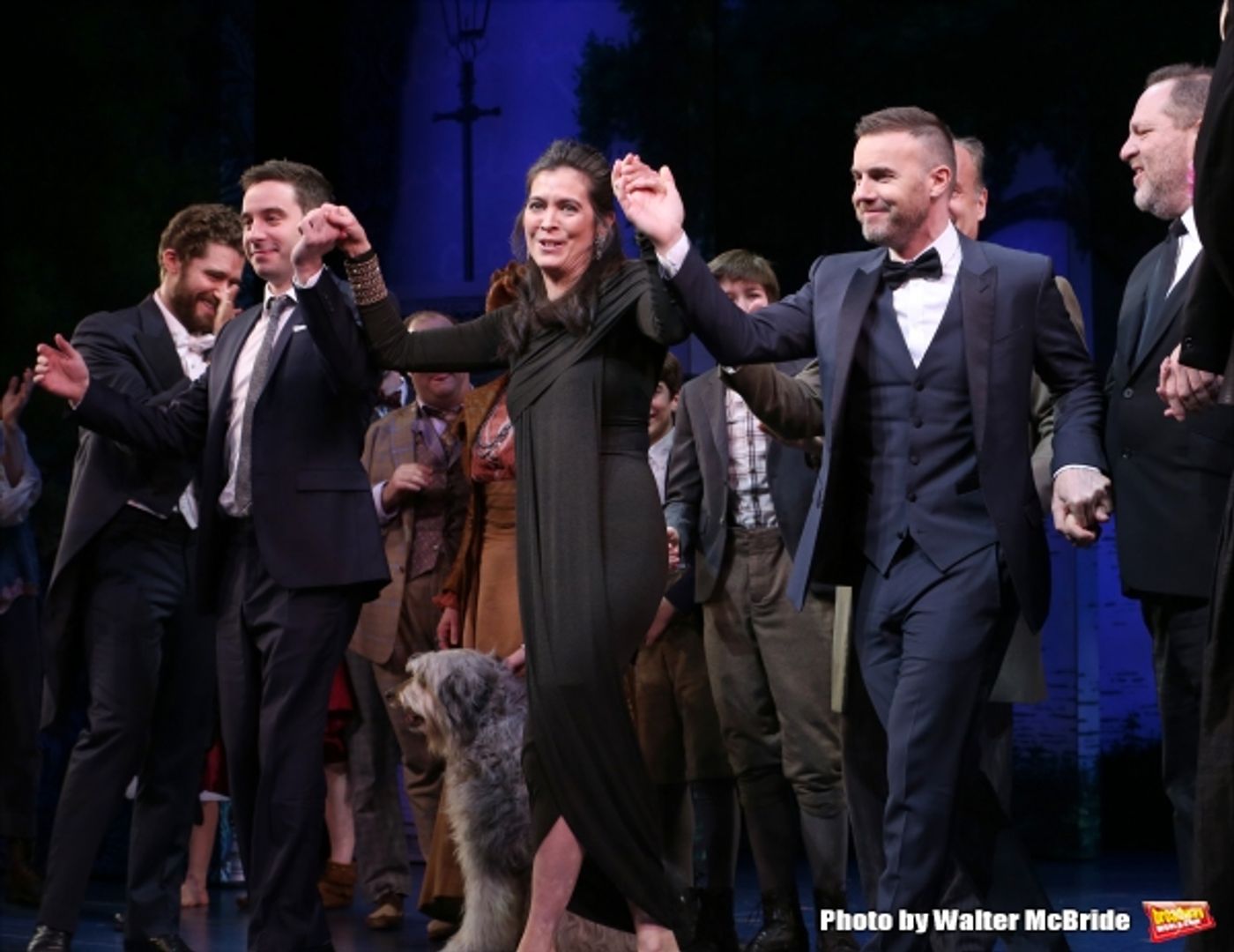 Photo Coverage: They Own the Night- FINDING NEVERLAND Cast Takes Opening Night Bows!  Image