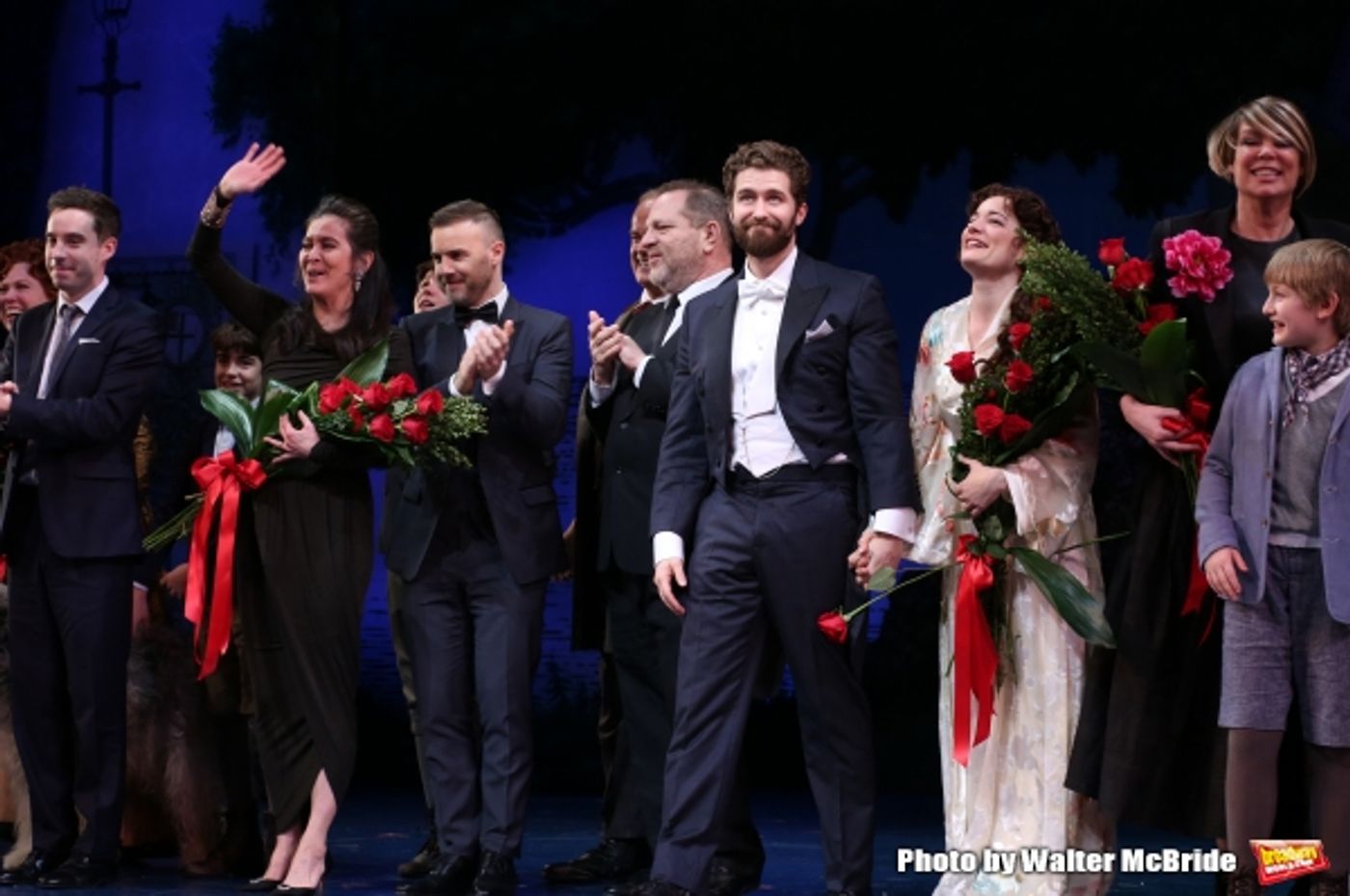 Photo Coverage: They Own the Night- FINDING NEVERLAND Cast Takes Opening Night Bows!  Image