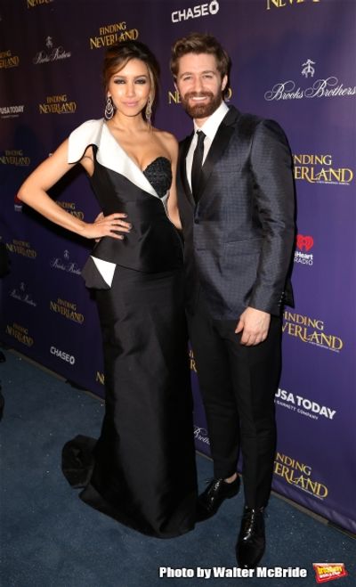 Matthew Morrison and wife Renee Puente  Photo