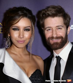 Renee Puente and Matthew Morrison  Photo