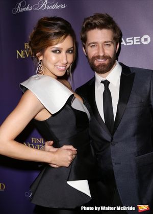 Matthew Morrison and wife Renee Puente  Photo