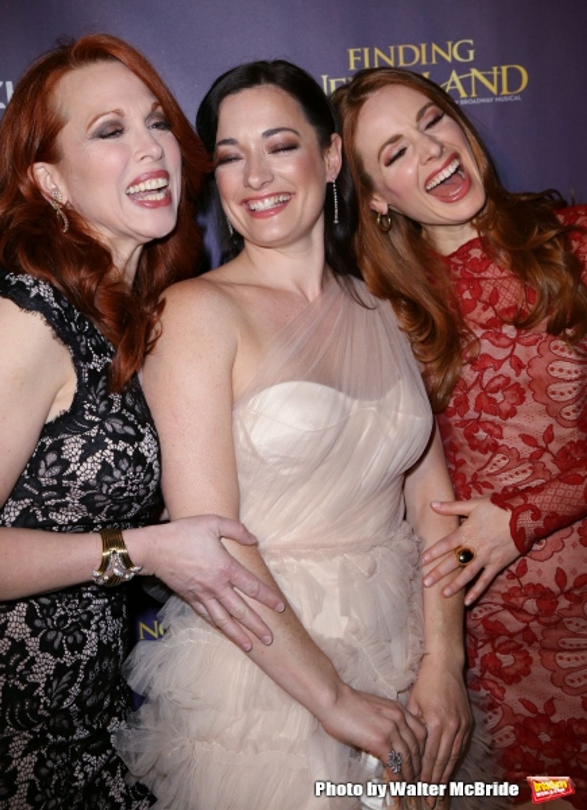 Carolee Carmello, Laura Michelle Kelly and Teal Wicks at 
