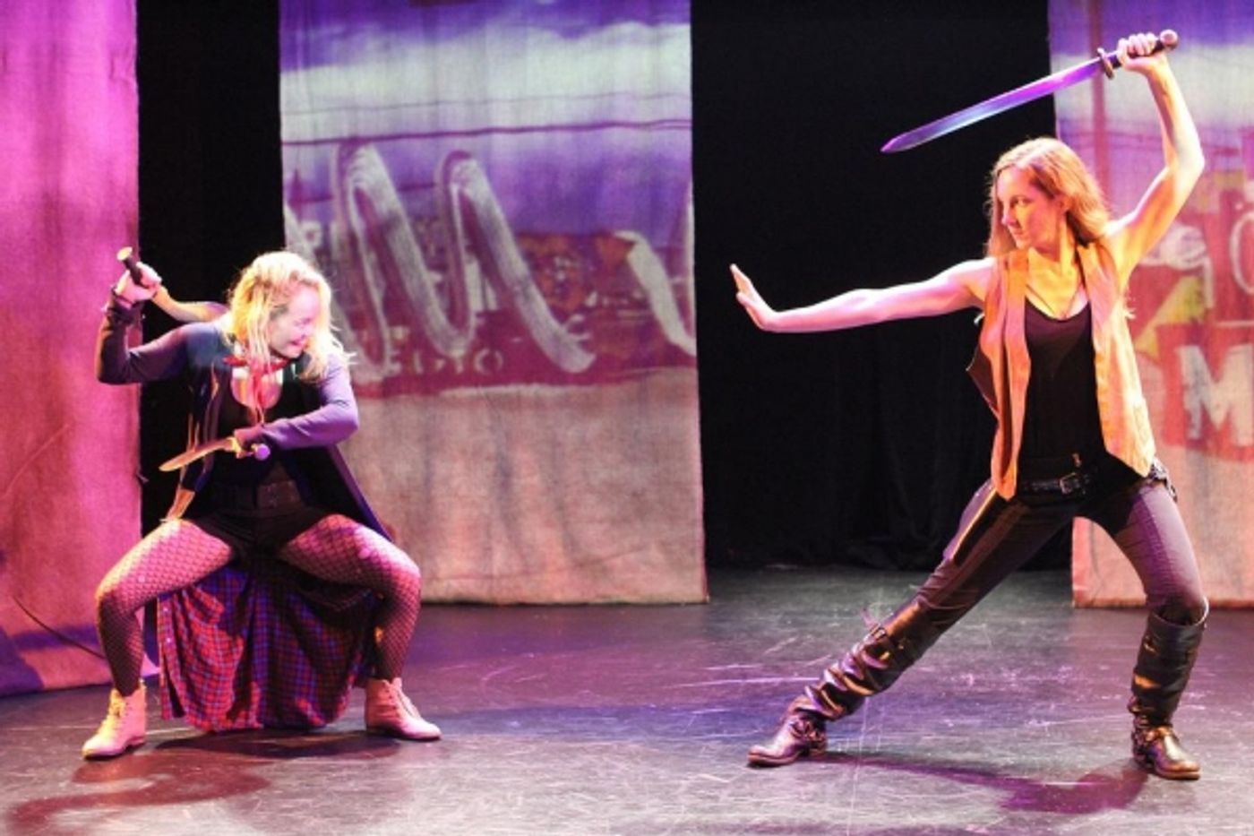 Photo Flash: First Look at Vampire Cowboys' SIX ROUNDS OF VENGEANCE at New Ohio Theatre  Image