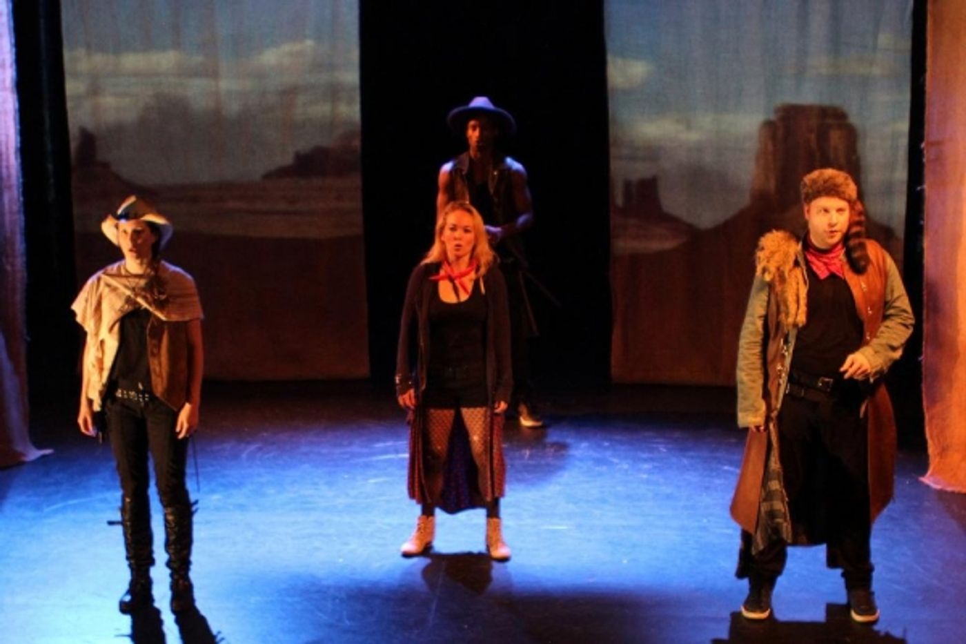 Photo Flash: First Look at Vampire Cowboys' SIX ROUNDS OF VENGEANCE at New Ohio Theatre  Image