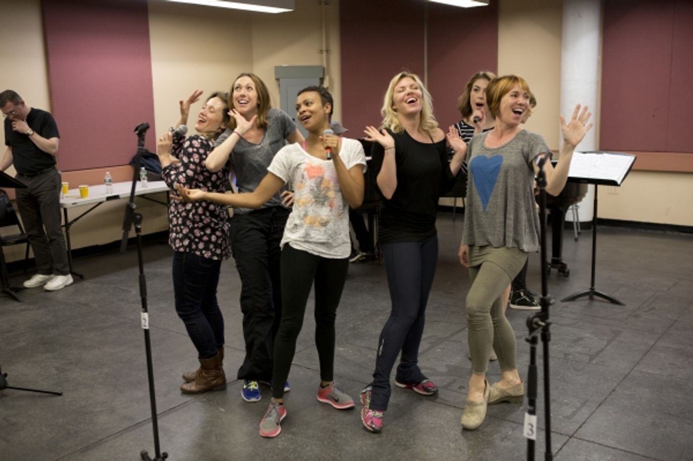 Photo Flash: In Rehearsal with Carly Hughes, George Salazar, Ryan Worsing and More for TAKE THE STAGE WITH BROADWAY STARS at Carnegie Hall  Image