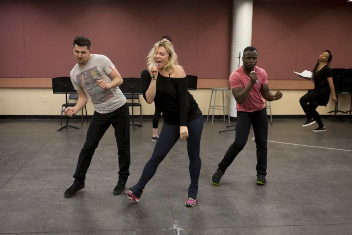 Photo Flash: In Rehearsal with Carly Hughes, George Salazar, Ryan Worsing and More for TAKE THE STAGE WITH BROADWAY STARS at Carnegie Hall  Image