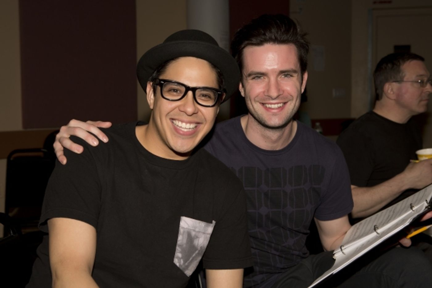 Photo Flash: In Rehearsal with Carly Hughes, George Salazar, Ryan Worsing and More for TAKE THE STAGE WITH BROADWAY STARS at Carnegie Hall  Image