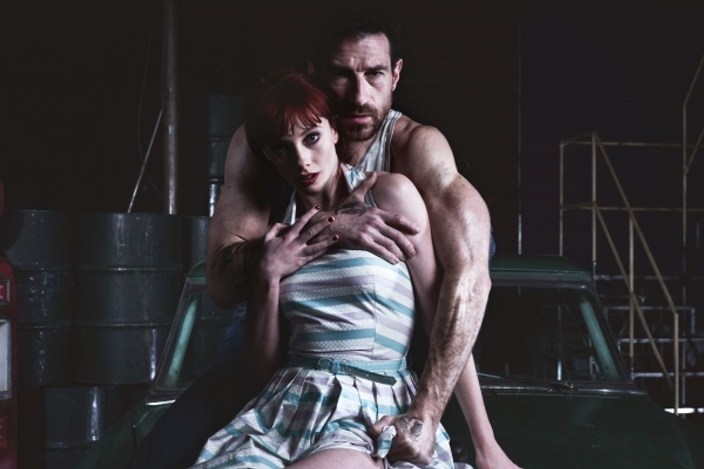 Photo Flash: First Look at Jonathan Ollivier, Cordelia Braithwaite & More in West End's THE CAR MAN  Image