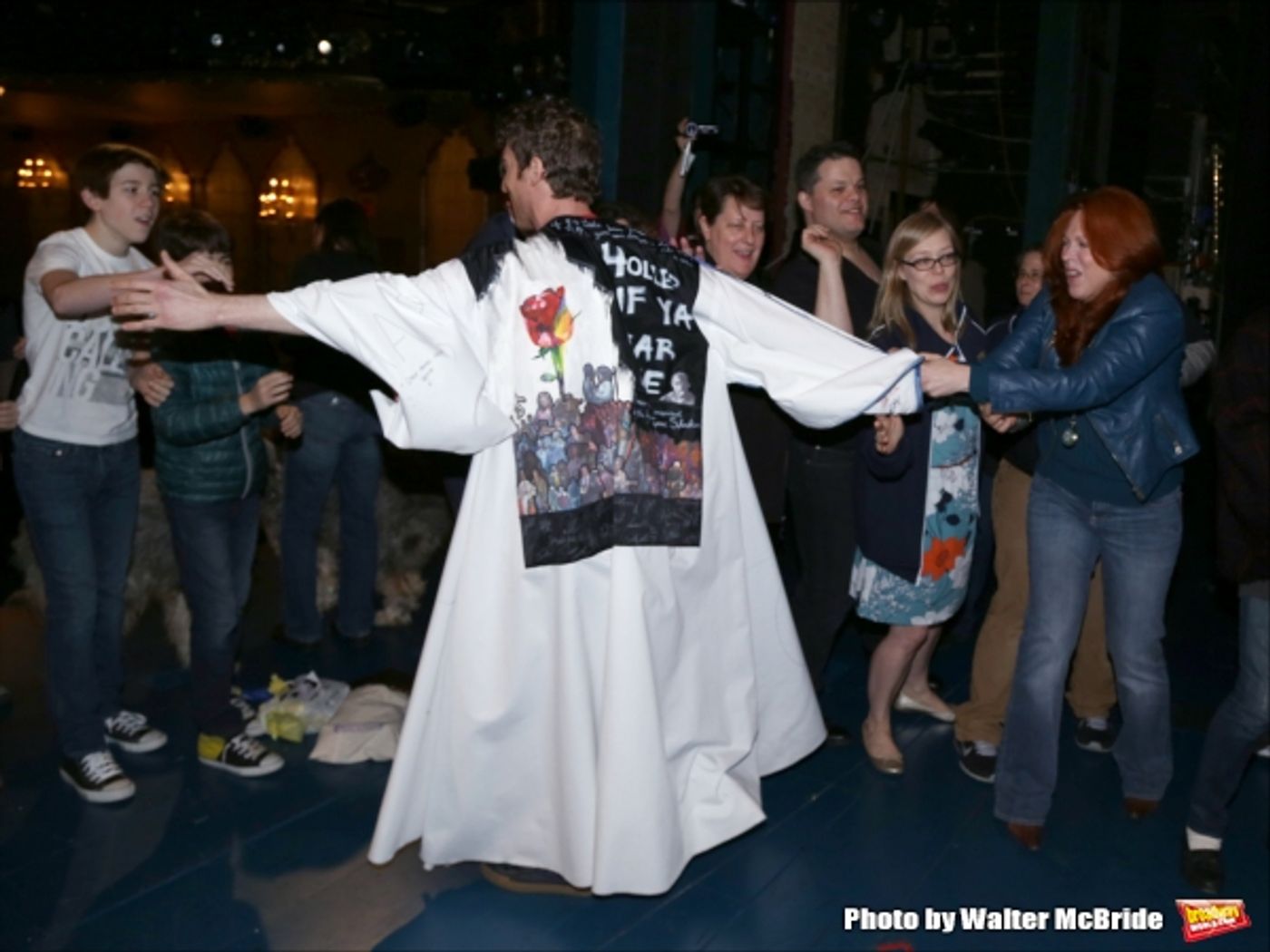 Exclusive Photo Coverage: Inside the FINDING NEVERLAND Gypsy Robe Ceremony! Image