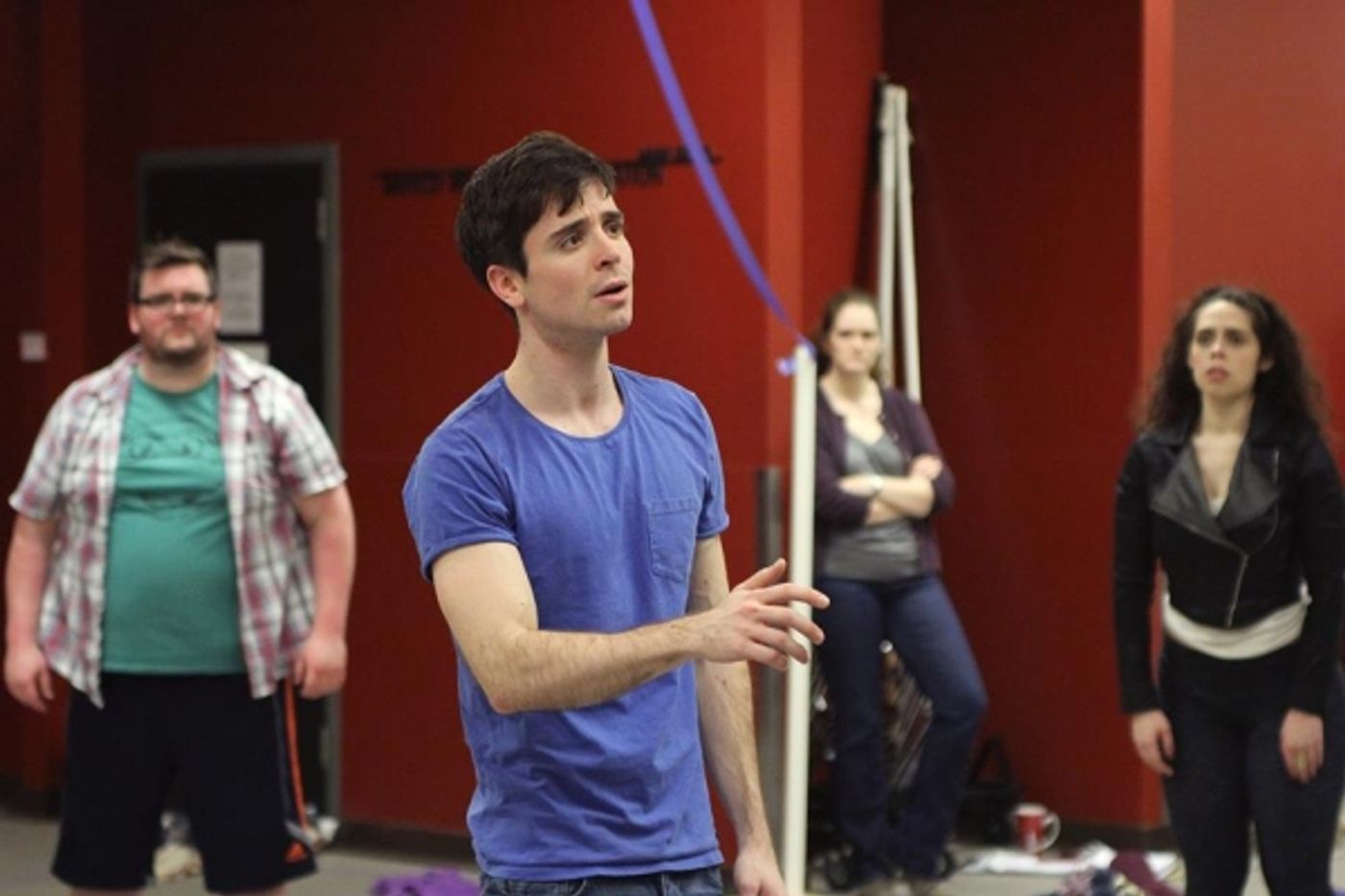 Photo Flash: Sneak Peek at Rehearsals for 5th Avenue Theatre's JASPER IN DEADLAND Starring Matt Doyle Photo Flash: Sneak Peek at Rehearsals for 5th Avenue Theatre's JASPER IN DEADLAND Starring Matt Doyle Image