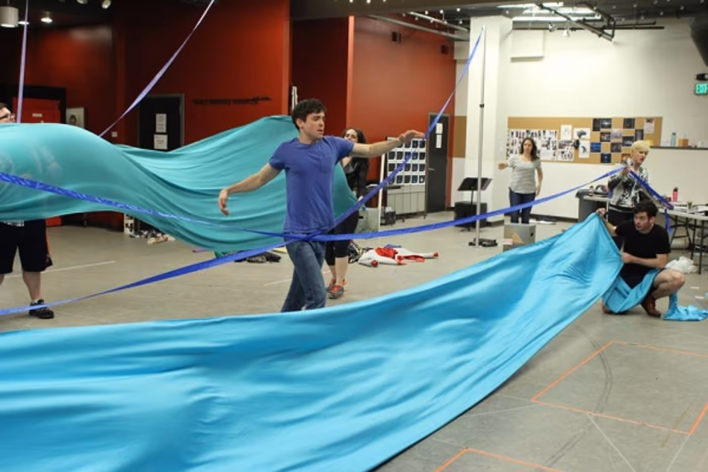 Photo Flash: Sneak Peek at Rehearsals for 5th Avenue Theatre's JASPER IN DEADLAND Starring Matt Doyle Photo Flash: Sneak Peek at Rehearsals for 5th Avenue Theatre's JASPER IN DEADLAND Starring Matt Doyle Image