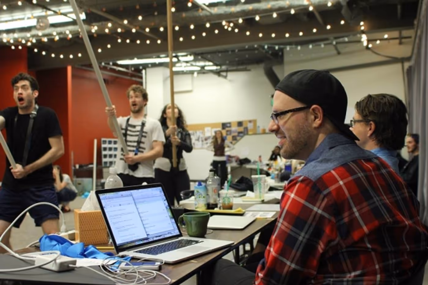 Photo Flash: Sneak Peek at Rehearsals for 5th Avenue Theatre's JASPER IN DEADLAND Starring Matt Doyle Photo Flash: Sneak Peek at Rehearsals for 5th Avenue Theatre's JASPER IN DEADLAND Starring Matt Doyle Image