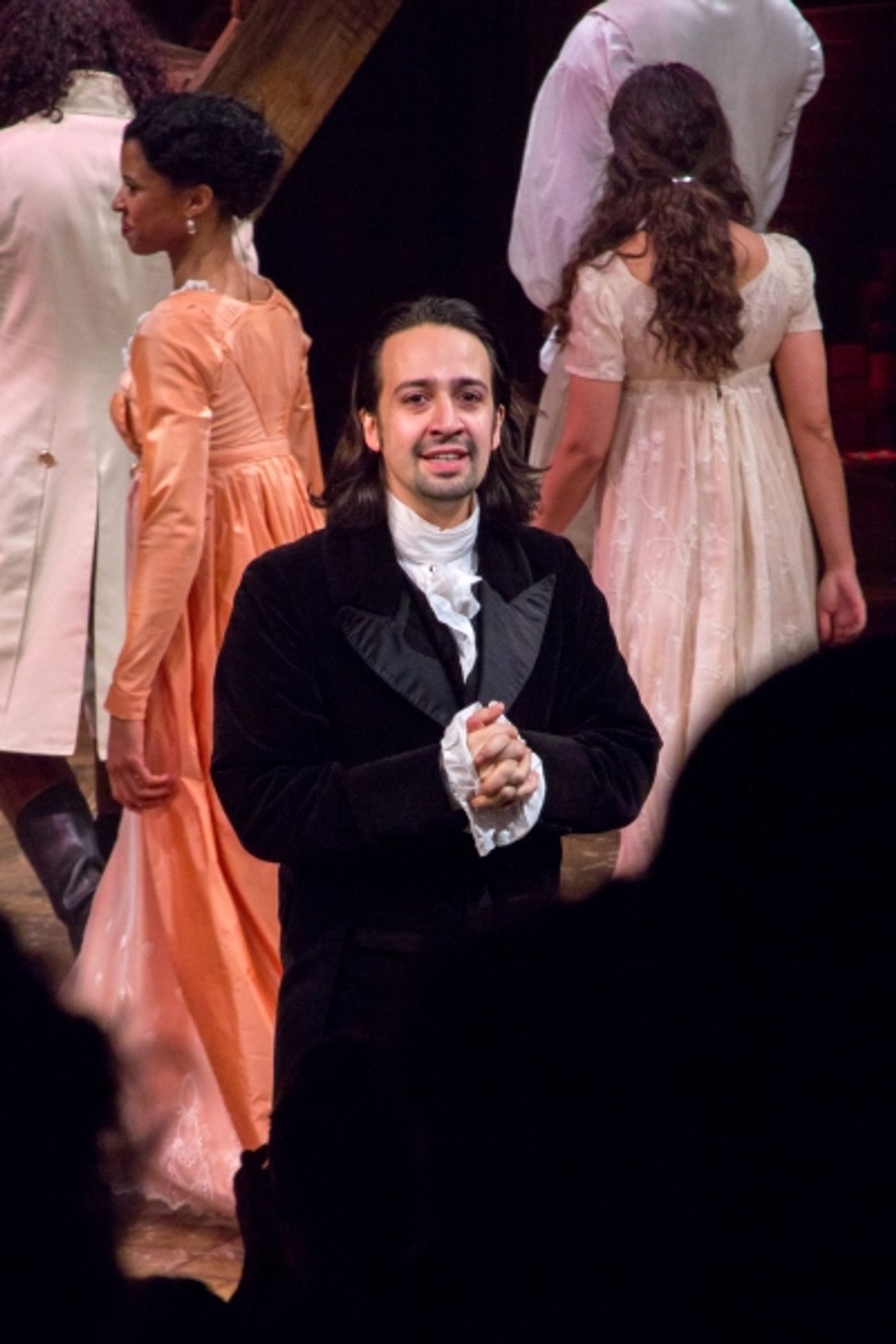 Photo Coverage: HAMILTON Cast Celebrates 40th Anniversary of A CHORUS LINE at the Public!  Image