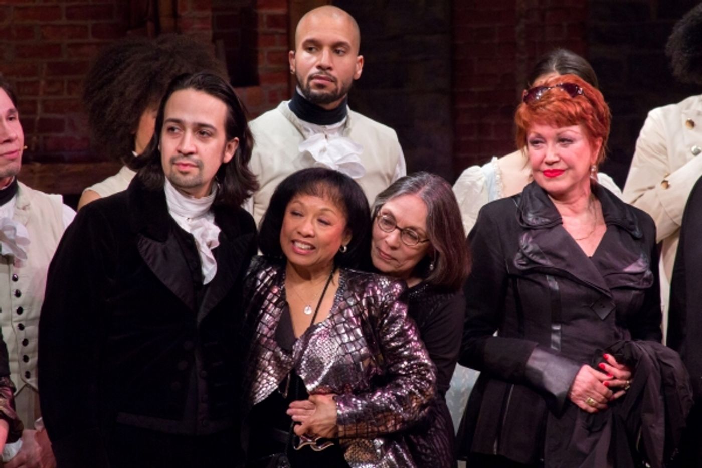 Photo Coverage: HAMILTON Cast Celebrates 40th Anniversary of A CHORUS LINE at the Public!  Image