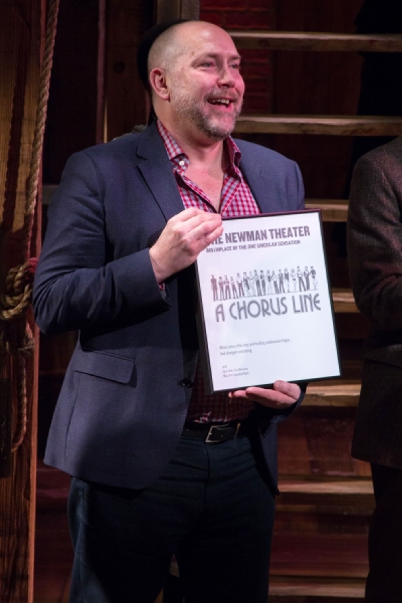 Photo Coverage: HAMILTON Cast Celebrates 40th Anniversary of A CHORUS LINE at the Public!  Image