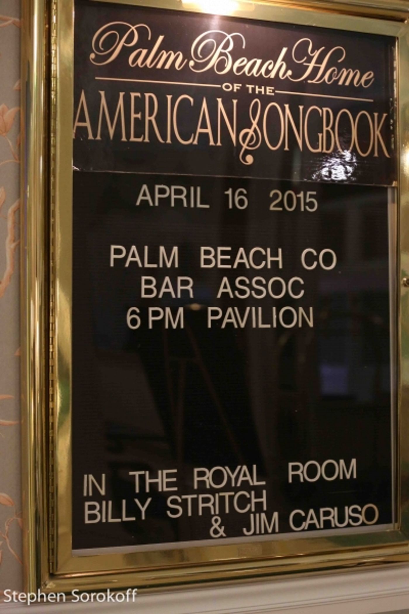 Photo Coverage: Jim Caruso & Billy Stritch Play The Colony Hotel's Royal Room  Image