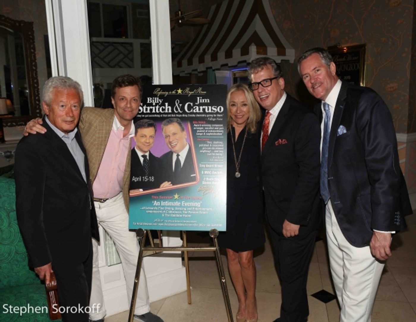 Photo Coverage: Jim Caruso & Billy Stritch Play The Colony Hotel's Royal Room  Image