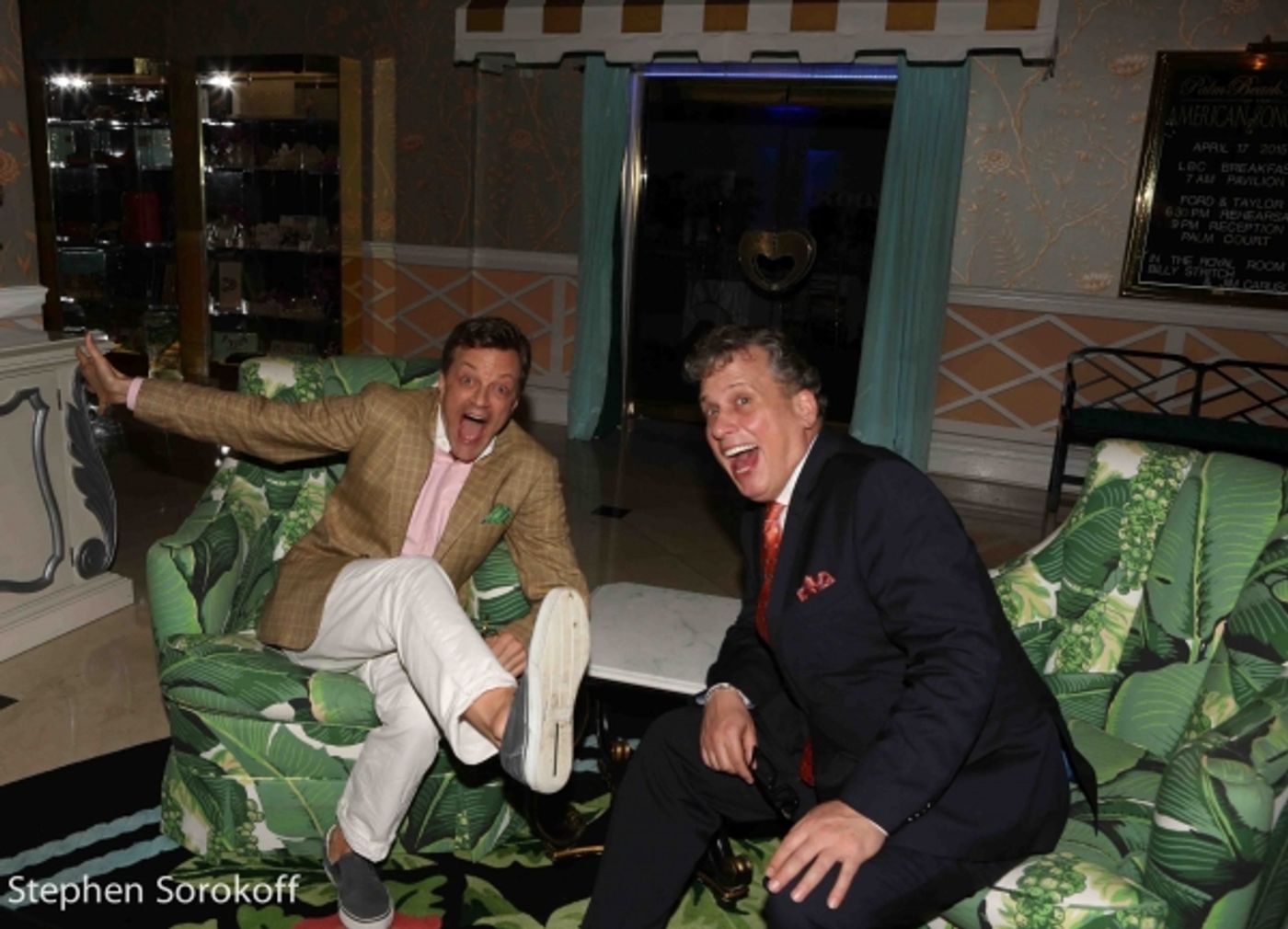 Photo Coverage: Jim Caruso & Billy Stritch Play The Colony Hotel's Royal Room  Image