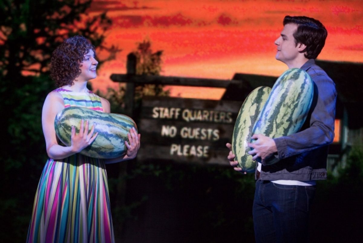 Gillian Abbott and Samuel Pergande  at 