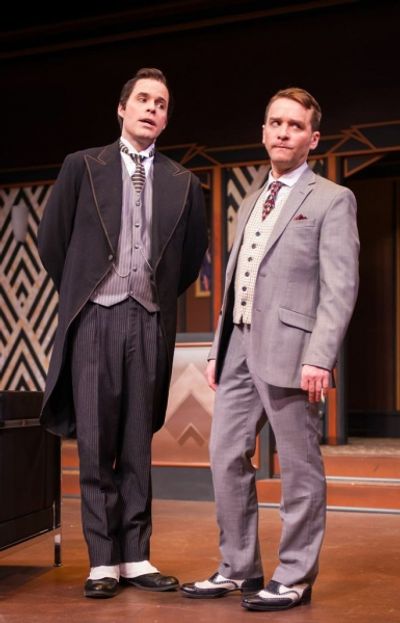 Matt Daniels as Jeeves & Chris Klopatek as Bertie Photo