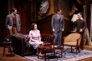 Nicholas Viselli (Michael Starkwedder), Pamela Sabaugh (Laura Warwick), Scott Barton  Photo