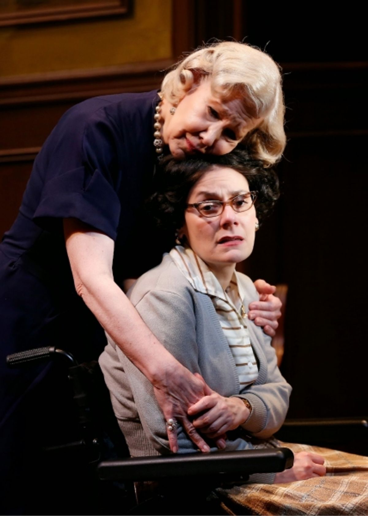 Melanie Boland (Mrs. Warwick) and Ann Marie Morelli (Miss Bennett) at 