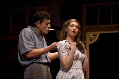 Tal Kroser (Stanley), Allie York (Blanche) Photo