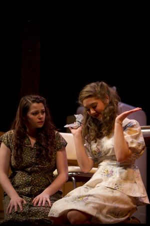 Brittany Dorazio (Stella), Allie York (Blanche) Photo