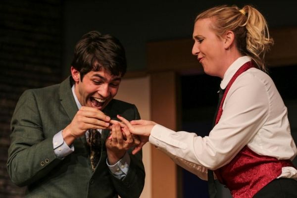 Rodman Bolek as Justin and Tracy Torwick as Louise Photo