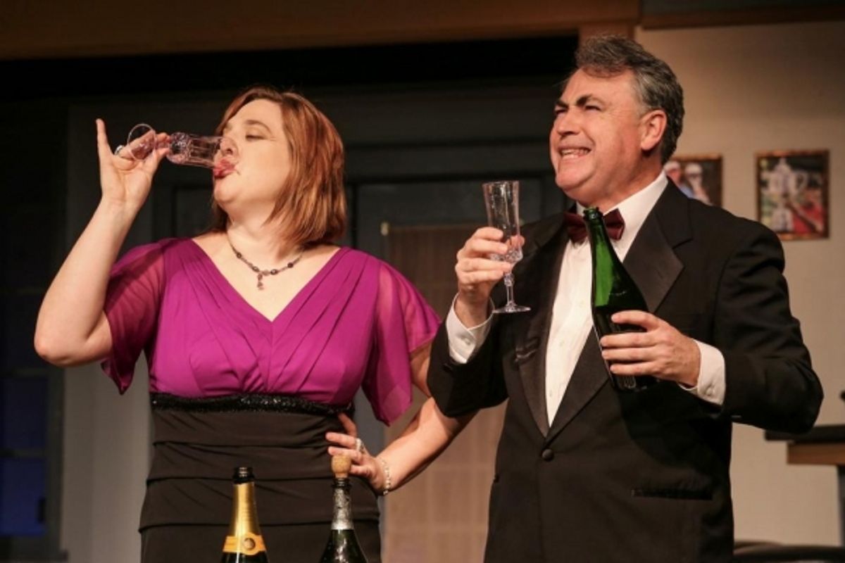 Stacia Russell as Pamela and Andrew Fry as Henry at 