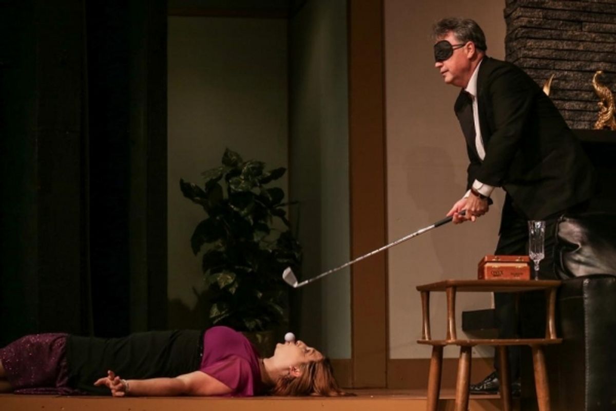 Stacia Russell as Pamela and Andrew Fry as Henry at 