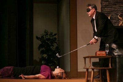 Stacia Russell as Pamela and Andrew Fry as Henry Photo