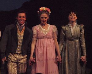 Eddie Egan, Samantha Eggers, and Jill Van Velzer @ BroadwayWorld Eddie Egan, Samantha Eggers, and Jill Van Velzer Photo