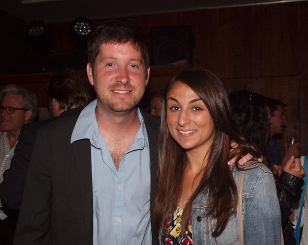 Brian P. Kennedy and friend at 