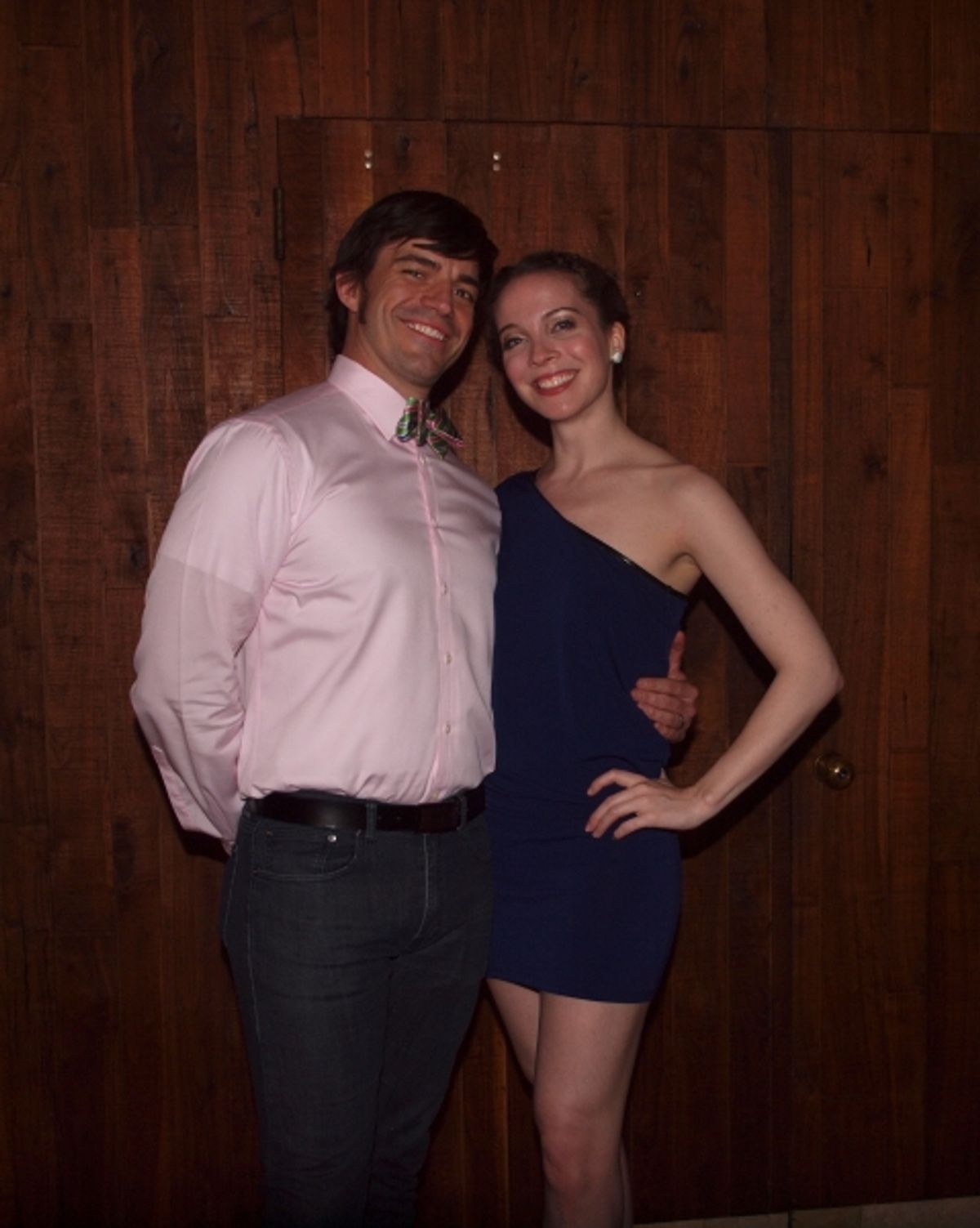 Brandon Andrus and Patricia Noonan at 