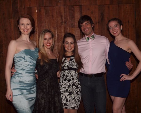Jill Van Velzer, Jamison Lingle, Arielle Fishman, Brandon Andrus, and Patricia Noonan Photo