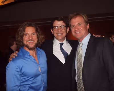 James Leo Ryan, Jeff Skowron, and Executive Producer Tom McCoy Photo