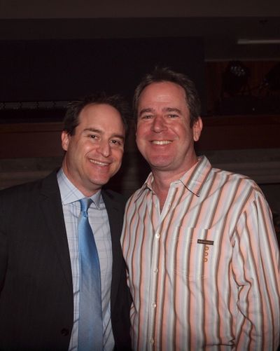 Producing Artistic Director Brian Kite and David Elzer Photo