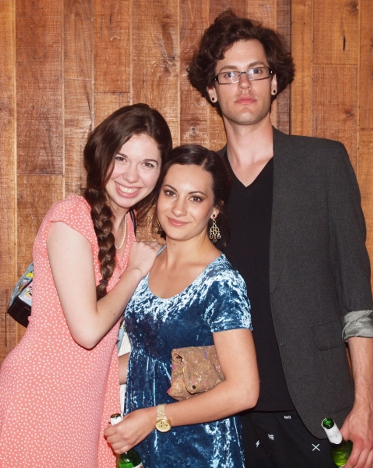 Amy Segal, Kayla Parker, and Justin Duchi at 