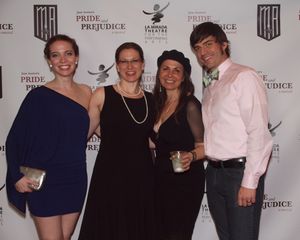 Patricia Noonan, Lindsay Warren Baker, Amanda Jacobs, and Brandon Andrus Photo