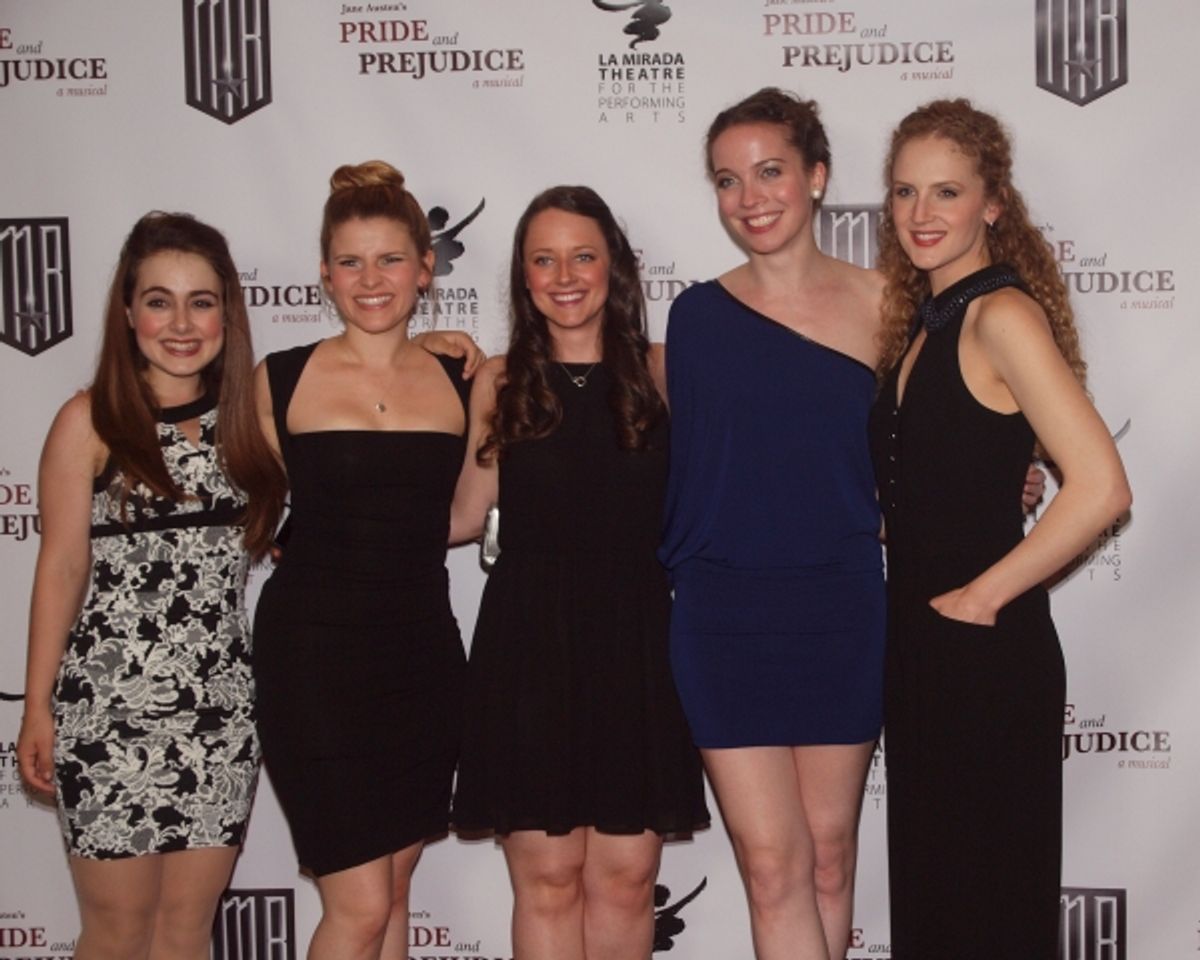 Arielle Fishman, Katharine McDonough, Kimberly Hessler, Patricia Noonan, and Samantha Eggers at 