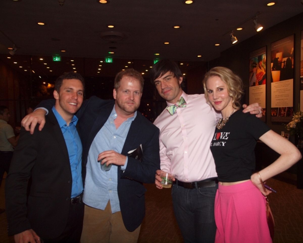 Eddie Egan, William Brock, Brandon Andrus, and Deven Walker at 