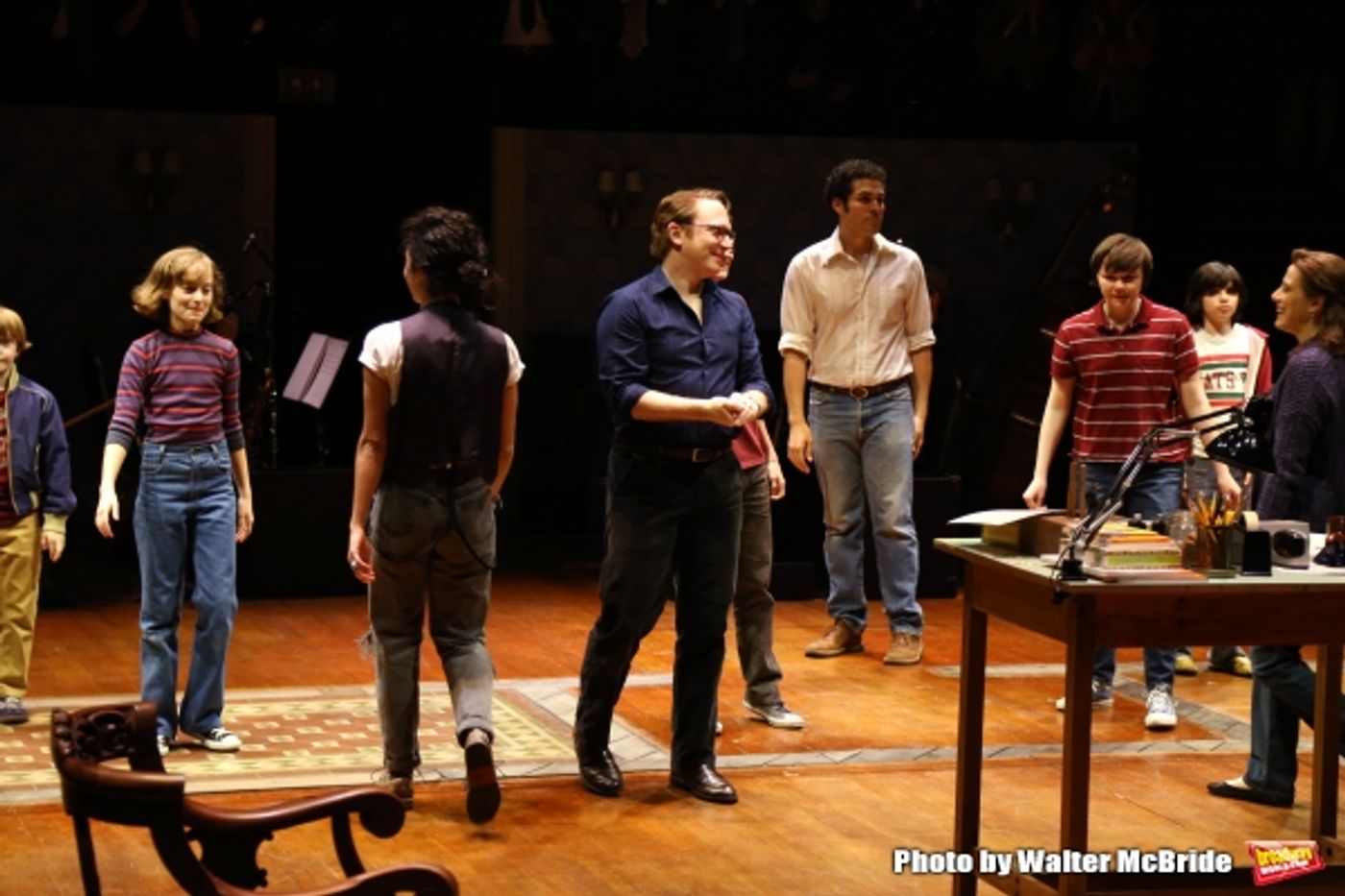 Photo Coverage: FUN HOME Company Takes Opening Night Bows! Photo Coverage: FUN HOME Company Takes Opening Night Bows! Image