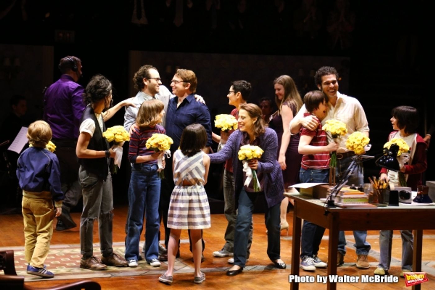 Photo Coverage: FUN HOME Company Takes Opening Night Bows! Photo Coverage: FUN HOME Company Takes Opening Night Bows! Image