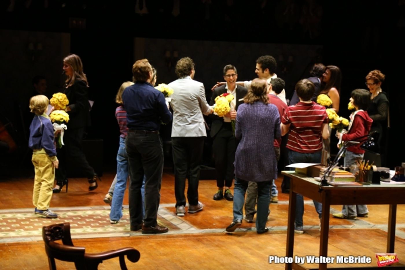 Photo Coverage: FUN HOME Company Takes Opening Night Bows! Photo Coverage: FUN HOME Company Takes Opening Night Bows! Image