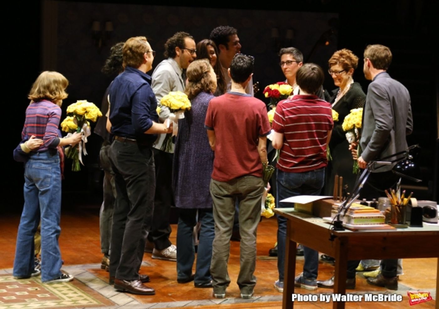 Photo Coverage: FUN HOME Company Takes Opening Night Bows! Photo Coverage: FUN HOME Company Takes Opening Night Bows! Image