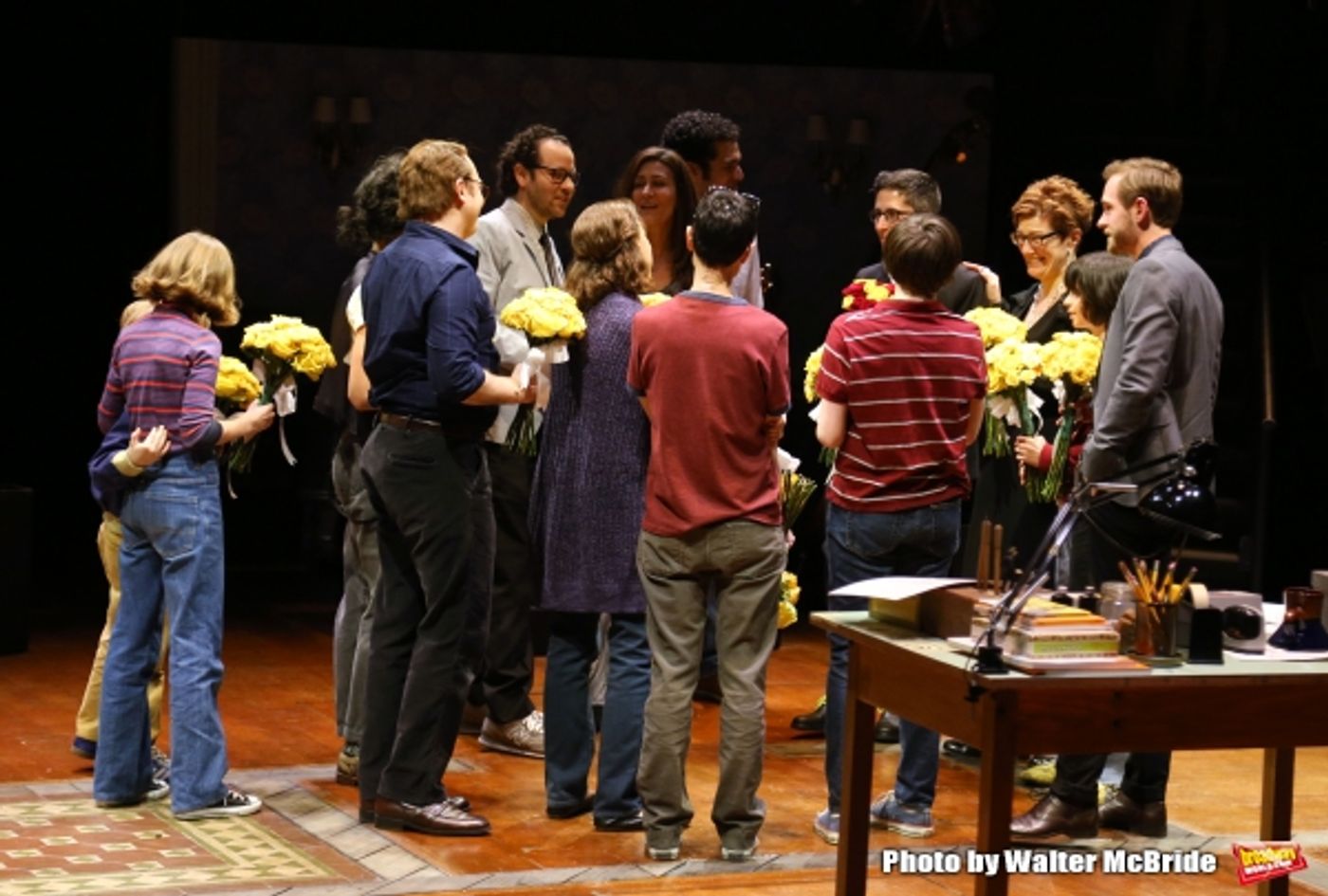 Photo Coverage: FUN HOME Company Takes Opening Night Bows! Photo Coverage: FUN HOME Company Takes Opening Night Bows! Image