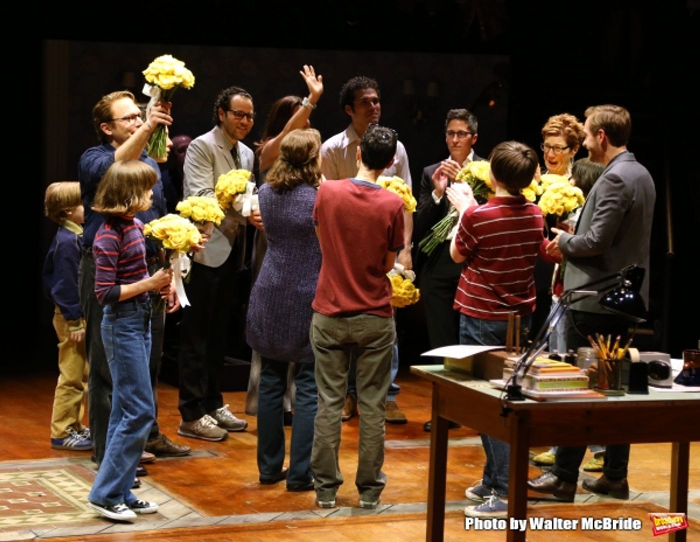 Photo Coverage: FUN HOME Company Takes Opening Night Bows! Photo Coverage: FUN HOME Company Takes Opening Night Bows! Image
