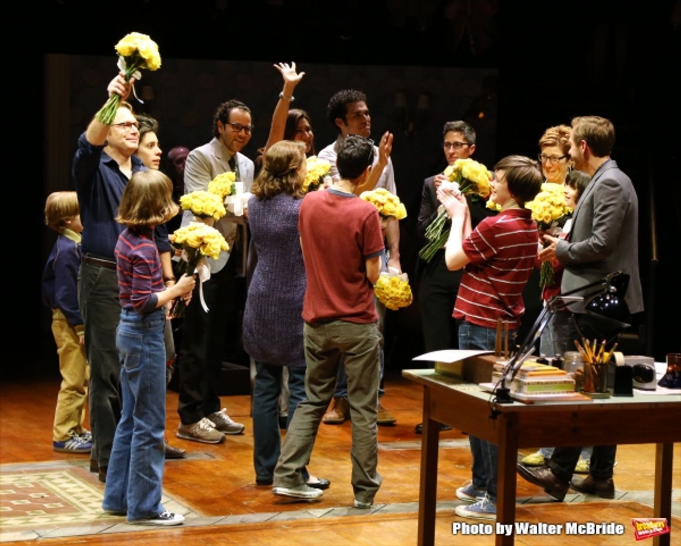 Photo Coverage: FUN HOME Company Takes Opening Night Bows! Photo Coverage: FUN HOME Company Takes Opening Night Bows! Image