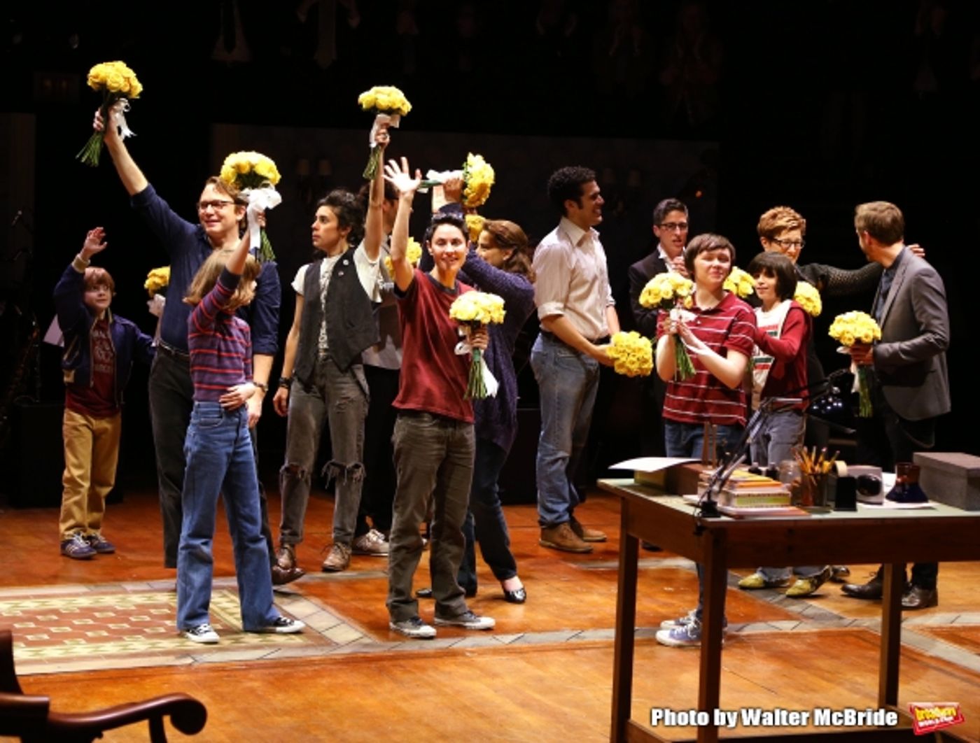 Photo Coverage: FUN HOME Company Takes Opening Night Bows! Photo Coverage: FUN HOME Company Takes Opening Night Bows! Image